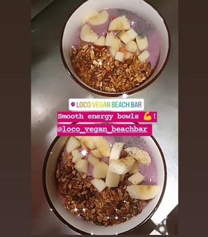  at Loco Vegan Beach Bar in Crete