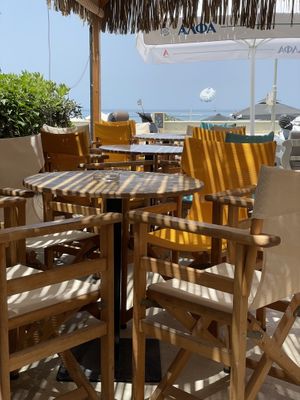   at Loco Vegan Beach Bar in Crete