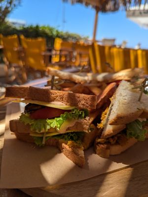  at Loco Vegan Beach Bar in Crete