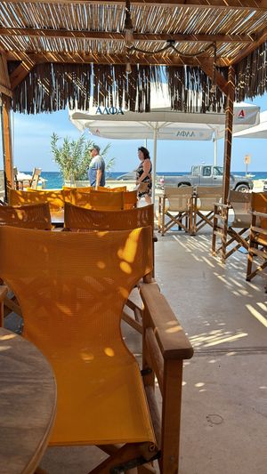   at Loco Vegan Beach Bar in Crete