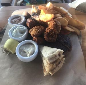   at Loco Vegan Beach Bar in Crete