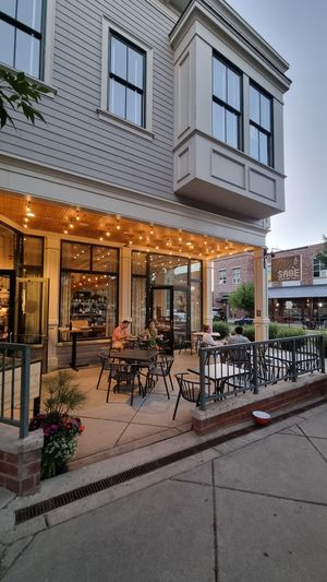 Outside at Wild Sage in Eagle