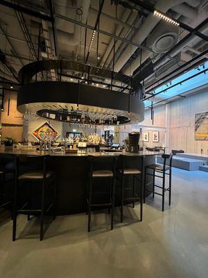 Ground floor main interior bar at Blique by Nobis in Stockholm