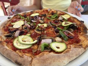   at Pizza Pizza Wood Oven in Vasiliki