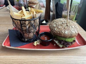 Burger menu.  at Rockeria Stralsund in Stralsund