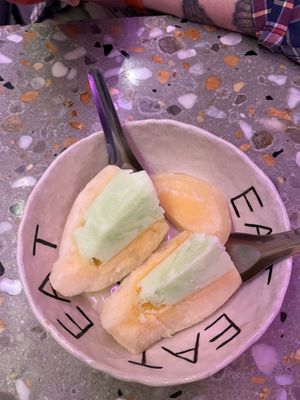 Melon sorbet   at Tae Tae Tae (태태태) in Busan