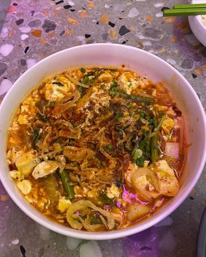 Mapotofu, part of the vegan omakase for two   at Tae Tae Tae (태태태) in Busan