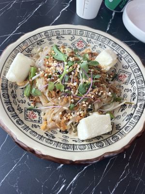 Vegan pad thai  at Tae Tae Tae (태태태) in Busan