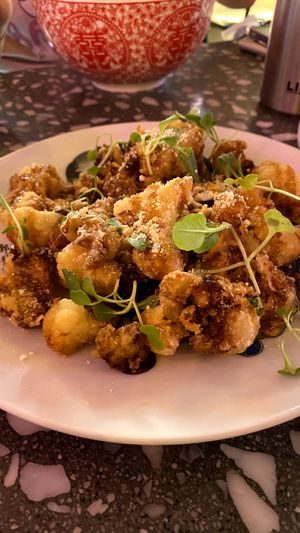 Vegan fried chicken!! Love!! at Tae Tae Tae (태태태) in Busan