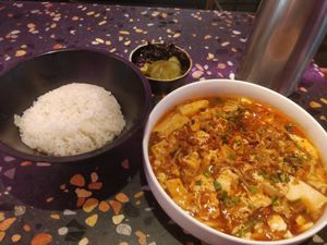 Rice with Mapo Tofu 🥵 at Tae Tae Tae (태태태) in Busan