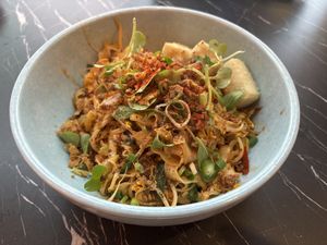 Mala dosak fried noodles   at Tae Tae Tae (태태태) in Busan