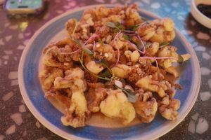 The cauliflower galbi   at Tae Tae Tae (태태태) in Busan