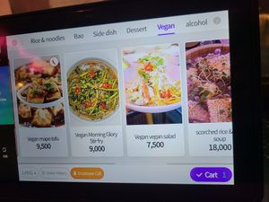 Lots and lots of vegan options!! at Tae Tae Tae (태태태) in Busan