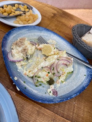 Increíble ensaladilla de no atún. Realmente deliciosa   at Mocka Tomares in Tomares