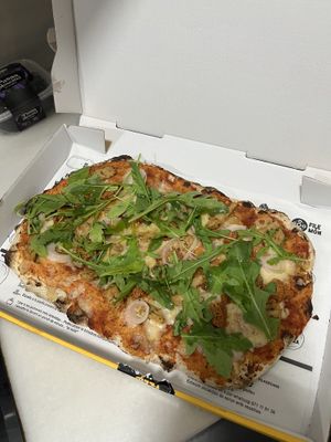 Vegan chicken  at Dr. Pizza in Sant Joan Despi