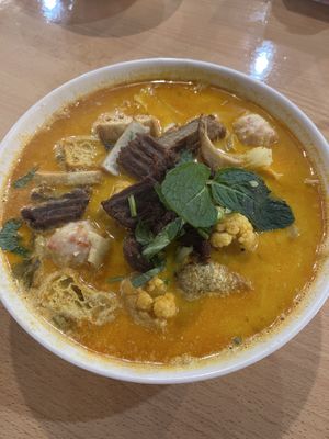 Laksa - best we’ve ever tasted!  at Joyve Cafe in Auckland