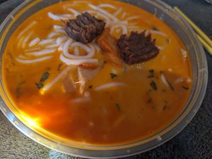 Laksa at Joyve Cafe in Auckland