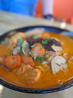 Laksa at Joyve Cafe in Auckland