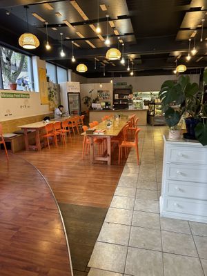 Inside  at Joyve Cafe in Auckland