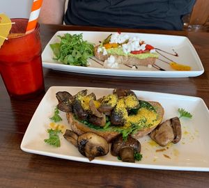 Sunshine goddess smoothie   at FUEL Shack in Halifax