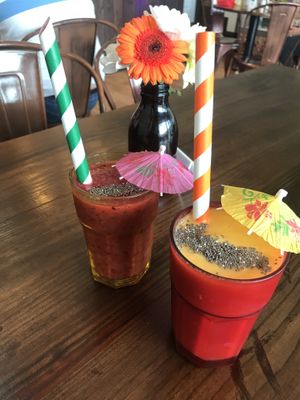 Smoothies  at FUEL Shack in Halifax