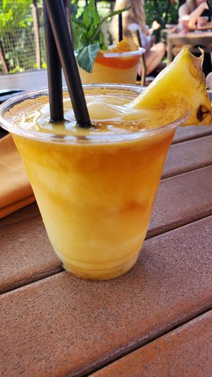 Spikey Pineapple with extra shot at Walt Disney World - Trader Sam's Grog Grotto in Lake Buena Vista