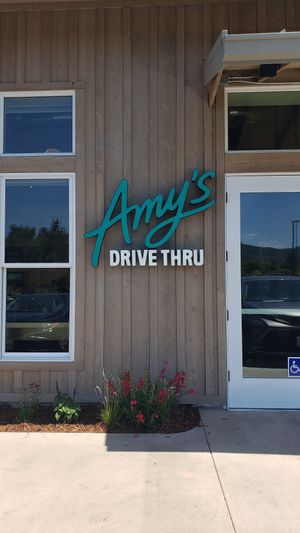 Front off Moorpark at Amy's Drive Thru in Thousand Oaks