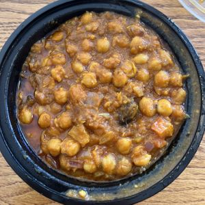 chana masala  at Tandoori Hut in San Diego