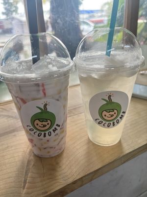 Ruam Mit (vegan) & Coconut Water   at Coco Bomb in San Diego