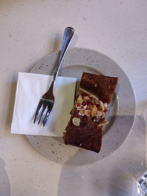 banana bread at Franziska in Budapest