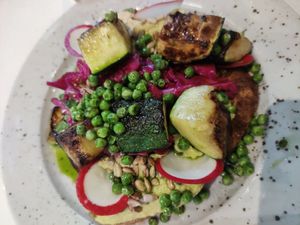 Vegan brekkie at Franziska in Budapest