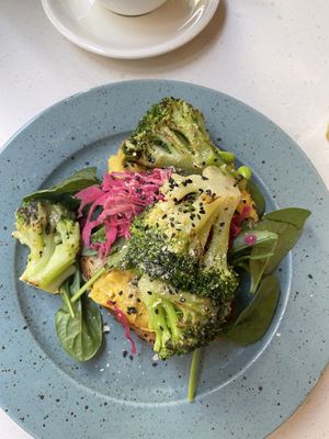 Vegan brekkie  at Franziska in Budapest