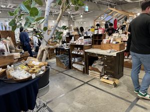 Food section.  at Mumokuteki Goods & Wears in Kyoto