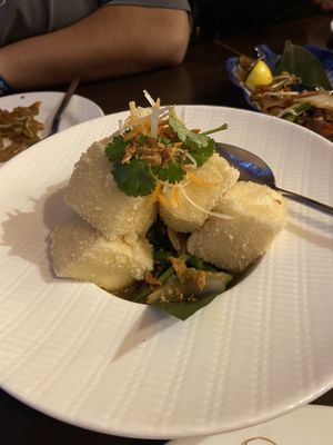 Salt and pepper tofu   at Little Thai Princess in Glen Iris