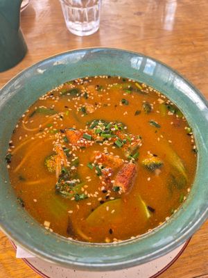 Soba bowl at Bodhi Terrace - Maybe closed in Leh