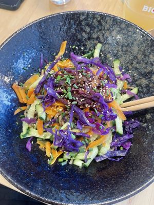 Summer noodle saladd  at Isst Balance  in Titisee-neustadt