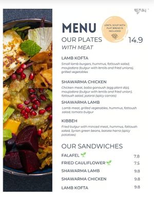  at Syrian Food in Antwerpen