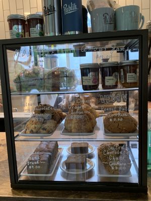 vegan cookie  at Publik Coffee Roasters in Salt Lake City