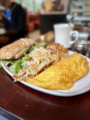 Omelette Plate  at Carnegie Diner in New York City