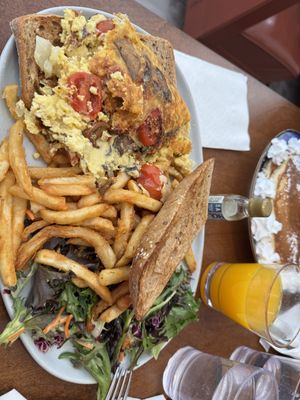   at Carnegie Diner in New York City