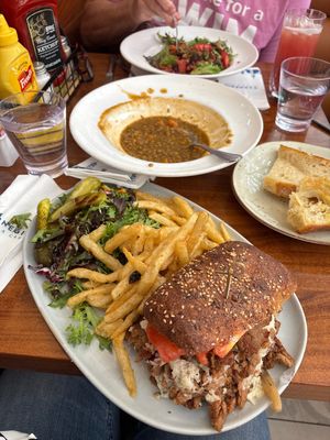 Yeero sandwichh  at Carnegie Diner in New York City