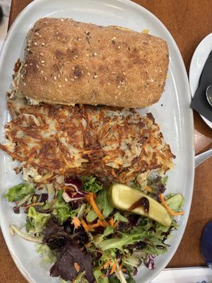 Egg sandwich   at Carnegie Diner in New York City