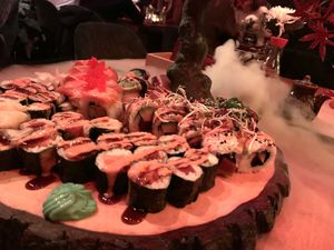 Sushi plate for 2  at Padme Hum  in Munich