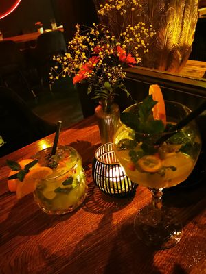 Padme Hum Spritz and Lychee Limo at Padme Hum  in Munich