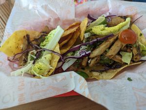 Tacos at The Green Hen in Orihuela