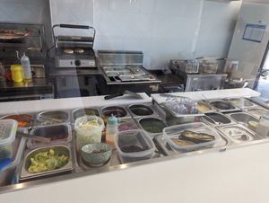 Counter at The Green Hen in Orihuela