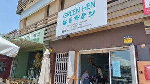L'enseigne at The Green Hen in Orihuela