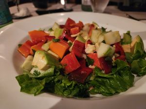 Maya Papaya salad at Tin Jo in San Jose
