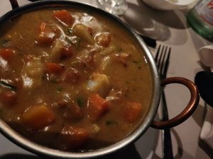 Vegetarian Indian curry at Tin Jo in San Jose