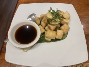 Crunchy tofu  at Tin Jo in San Jose